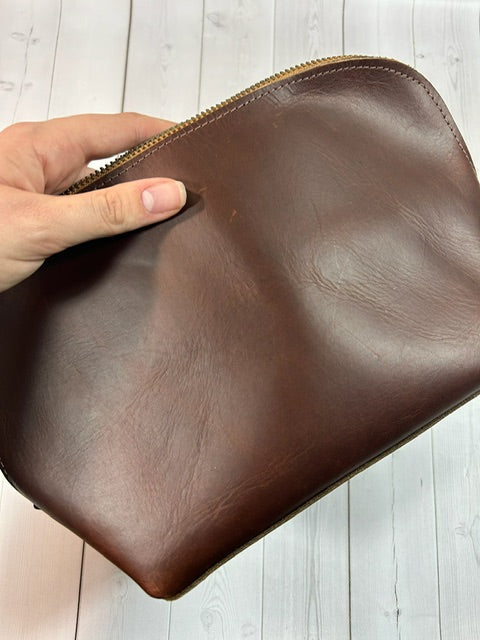 Leather Dopp Kit